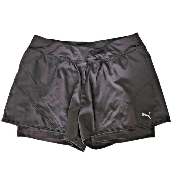 Puma 2 in 1 Ignite Womens Running Jogging Athletic Shorts M - Picture 3 of 7